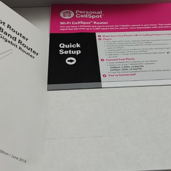 T-Mobile TM-AC1900 ASUS Personal CellSpot Wi-Fi Dual Band Wireless Router NEW - Picture 5 of 7